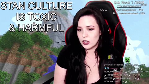 Kacey with a 5Head take about Minecraft infants.