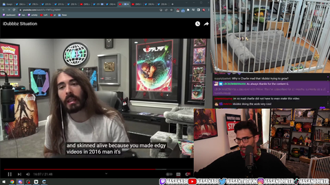 Hasan calls out Charlie