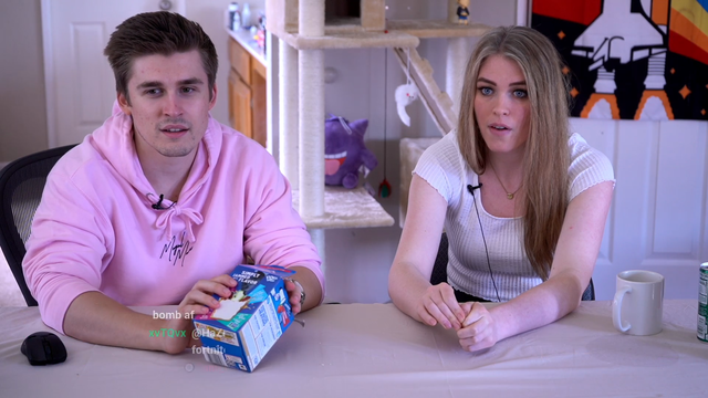 Ludwig exposes QTCinderella while eating pop tarts