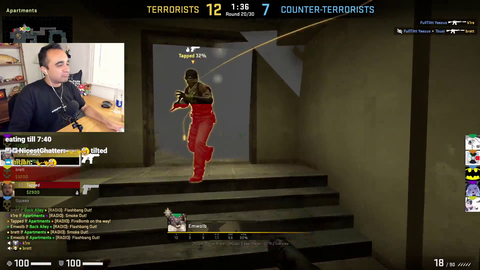 Squeex gets toxic, lectures his CS:GO teammates on how to play