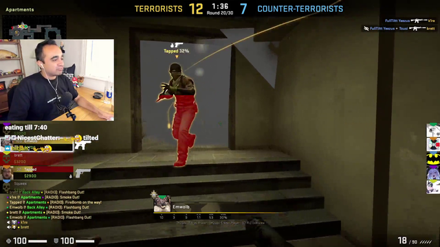 Squeex gets toxic, lectures his CS:GO teammates on how to play