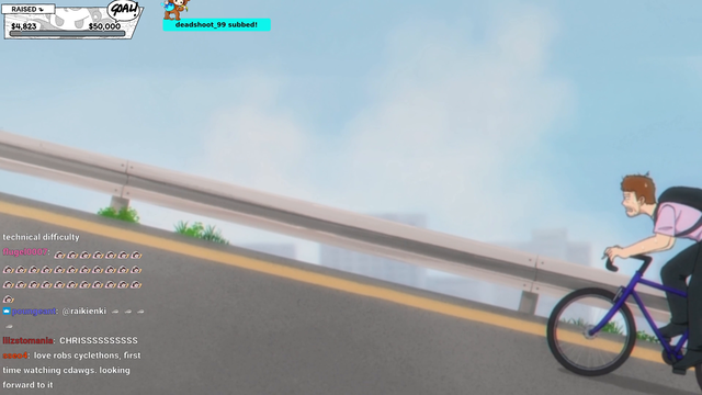 CdawgVA's cyclethon 4 officially begins
