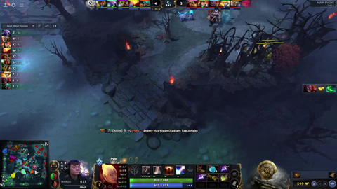 Casters hilariously fuck around with one another in the middle of a TI game