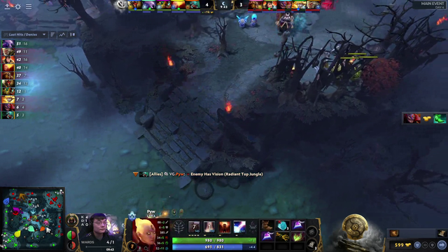 Casters hilariously fuck around with one another in the middle of a TI game