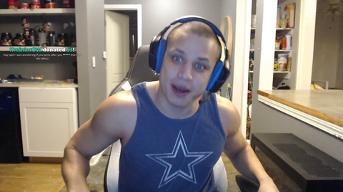 tyler breaks his monitor