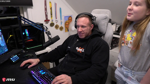 Knut getting called out by his daughter