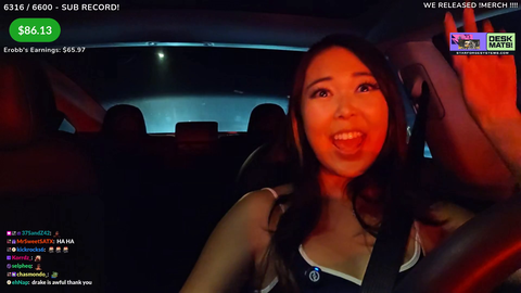 The different vibes between Emily and Erobb during the $100 Uber Eats Delivery Challenge