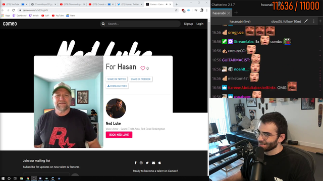 Michael's VA from GTAV has something to say to Hasan