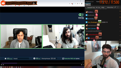 Hasan has some strong words for Moistcritikal