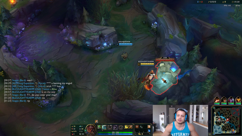 Tyler gets leashed by a Teemo