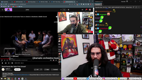 Jubilee breaks the 4th wall with Hasan