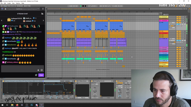 Streamer Makes Crazy Beat With Sounds Only From Among Us