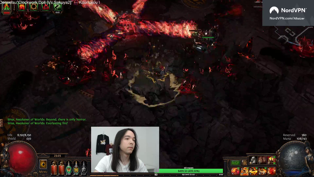 Alkaizerx World First SSFHC Awakener 8 kill in Maven league!