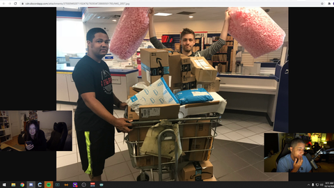 coked up addict showed up at malenas place at 2am, heres the security cam photo monkaS