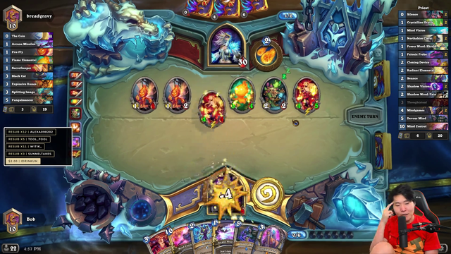 Toast uses mind control