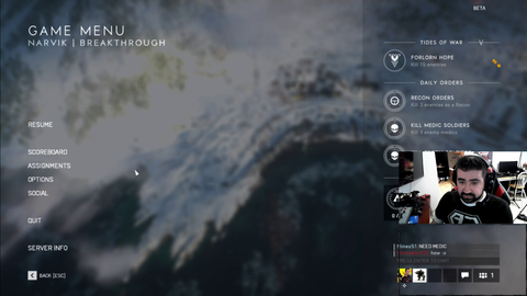 Battlefield V censors "white man" in the chat