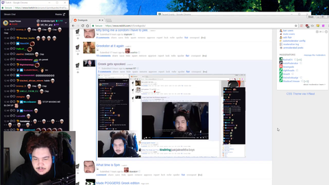 LUL Greek explodes twice in the same clip
