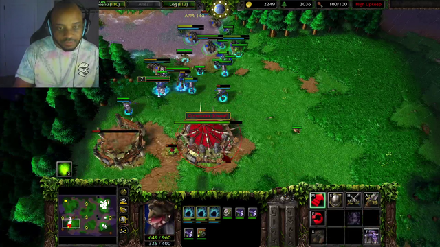 Lacari just won vs insane ai on 2nd wc3 cpu match