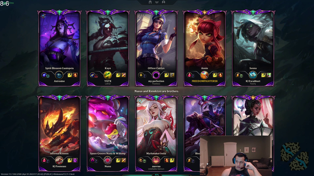 Tyler enjoying his time in EUW