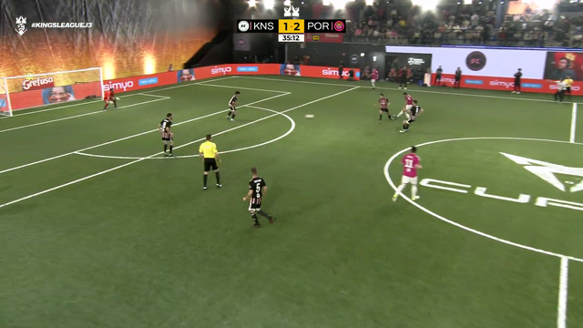 "Kun" Aguero scores against Ibai's team "Porcinos FC"