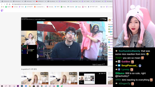 HAchubby googles a word she doesn't understand