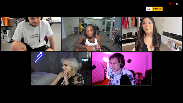 xQc helps a smaller streamer fix her camera view