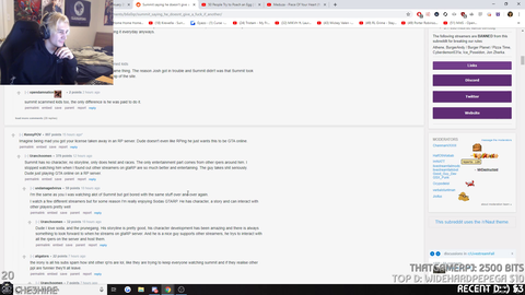 xQc says Summit doesn't RP