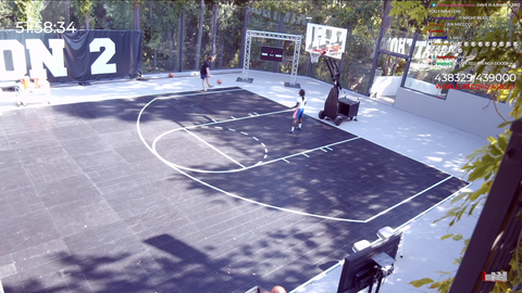 Lil Dicky sinking 3s on Kais stream