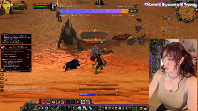Morgpie quits Onlyfangs after dying at level 12