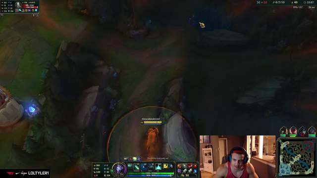 Tyler1 going in for the big play