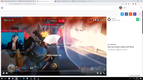 M0xyy PepeLaugh at M0xyy laughing at xQc